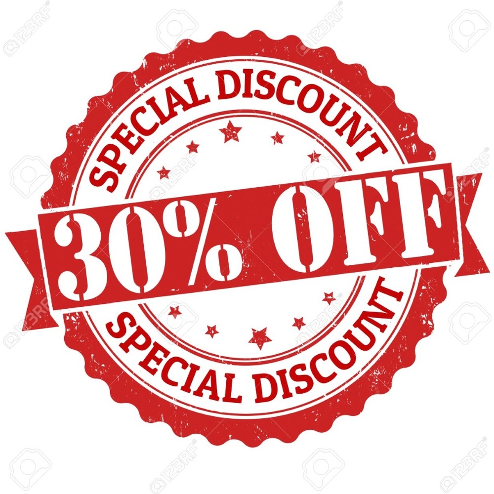 30% OFF EVERYTHING FEEL FREE TO SUBMIT ORDERS